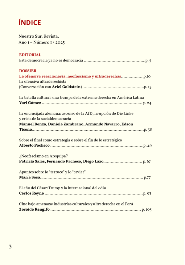 Revista Nuestro Sur #1 - Imagen 2